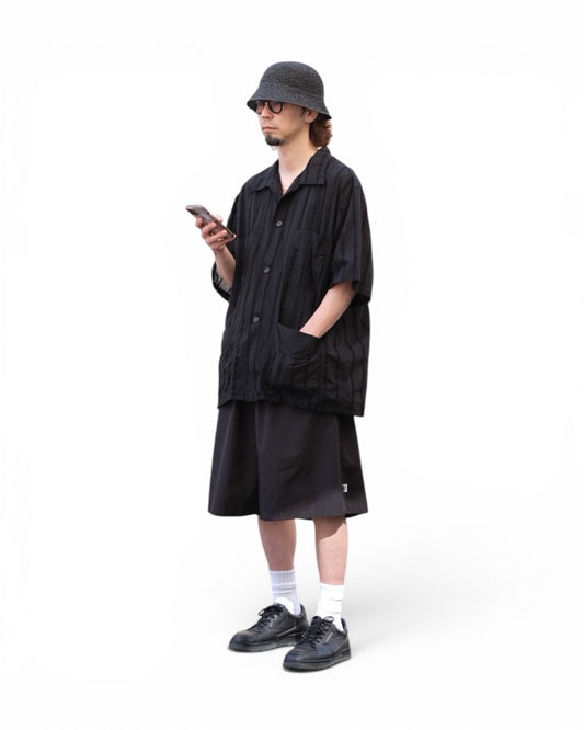 Marvine Pontiak Shirt Makers "Bubbly SH"/マービンポンティアックシャツメーカーズ"開襟半袖キューバシャツ"