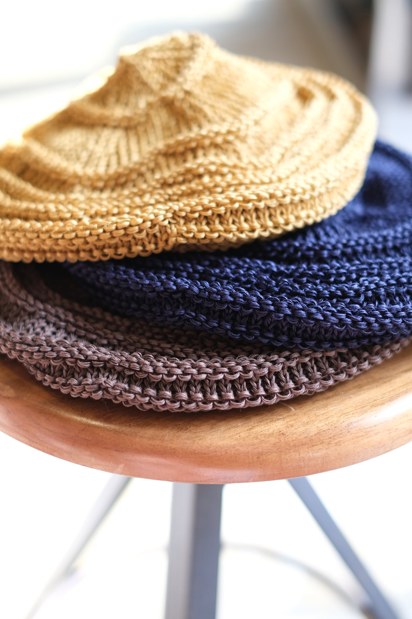 RACAL "Mix Japanese Paper Knit Hat"