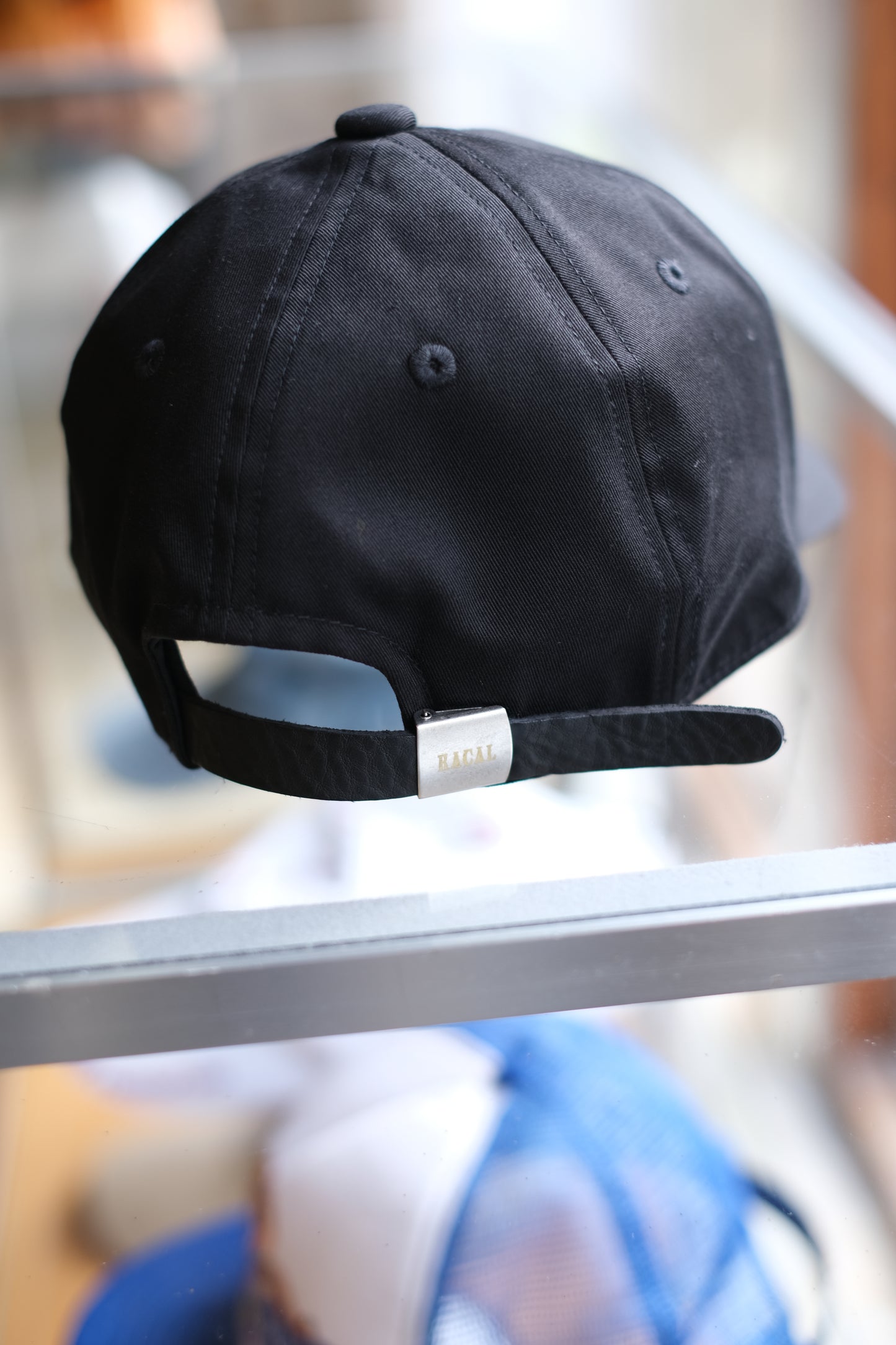 RACAL "B.B.Cap" / ラカル"ベースボールキャップ"（レザーワッペン）
