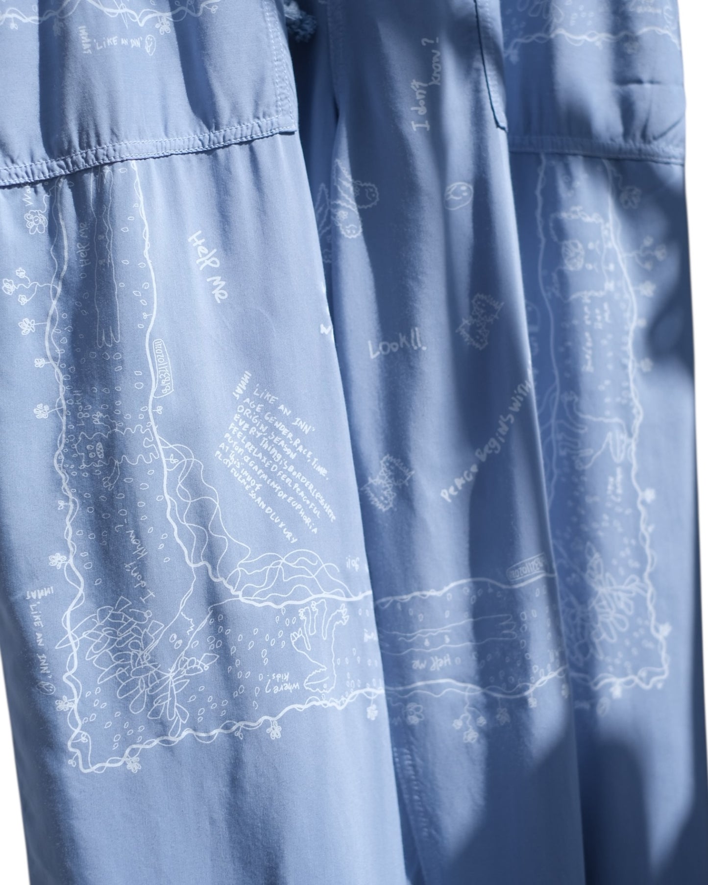 INNAT "RAKUGAKI BANDANA EASY PANTS" / インアット "ラクガキバンダナイージーパンツ"