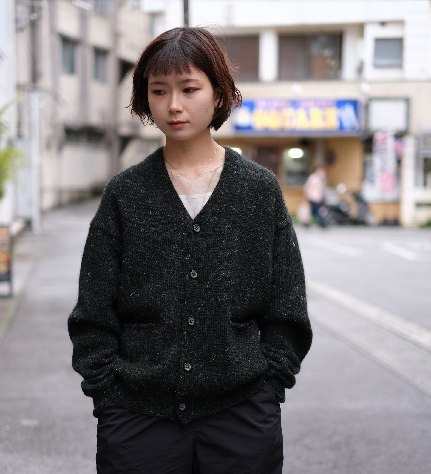 crepuscule "Tweed Cardigan" / クレプスキュール "ツイードカーディガン"