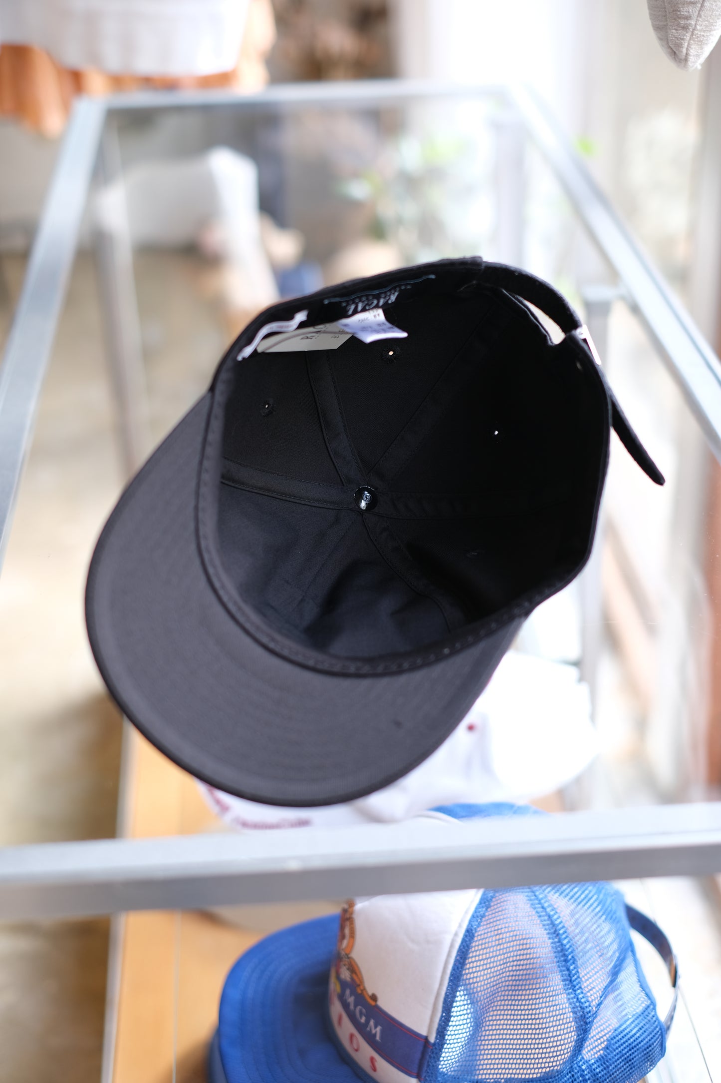 RACAL "B.B.Cap" / ラカル"ベースボールキャップ"（レザーワッペン）