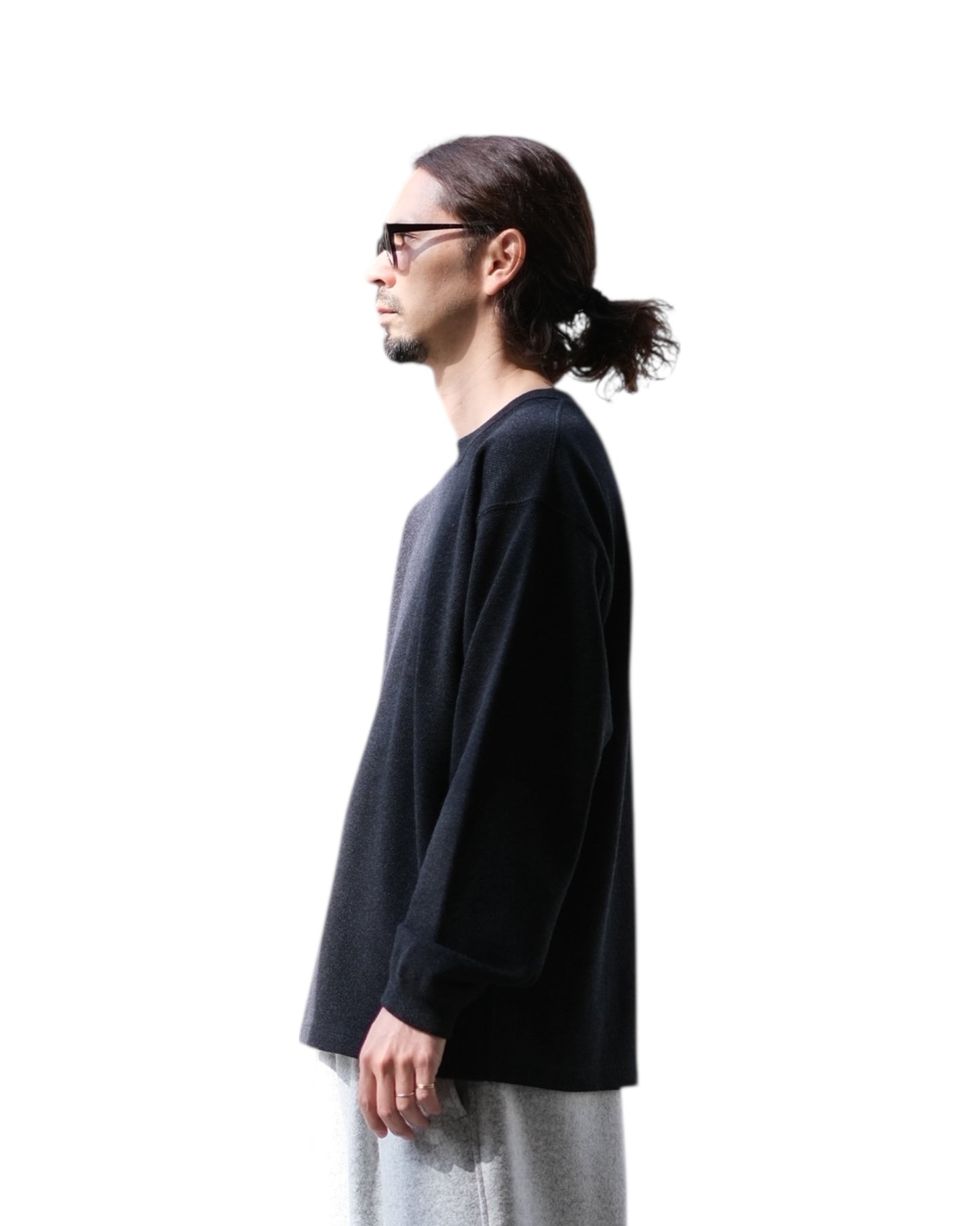 crepuscule "Co/Ra Moss Stitch P/O" / クレプスキュール "鹿の子プルオーバー"