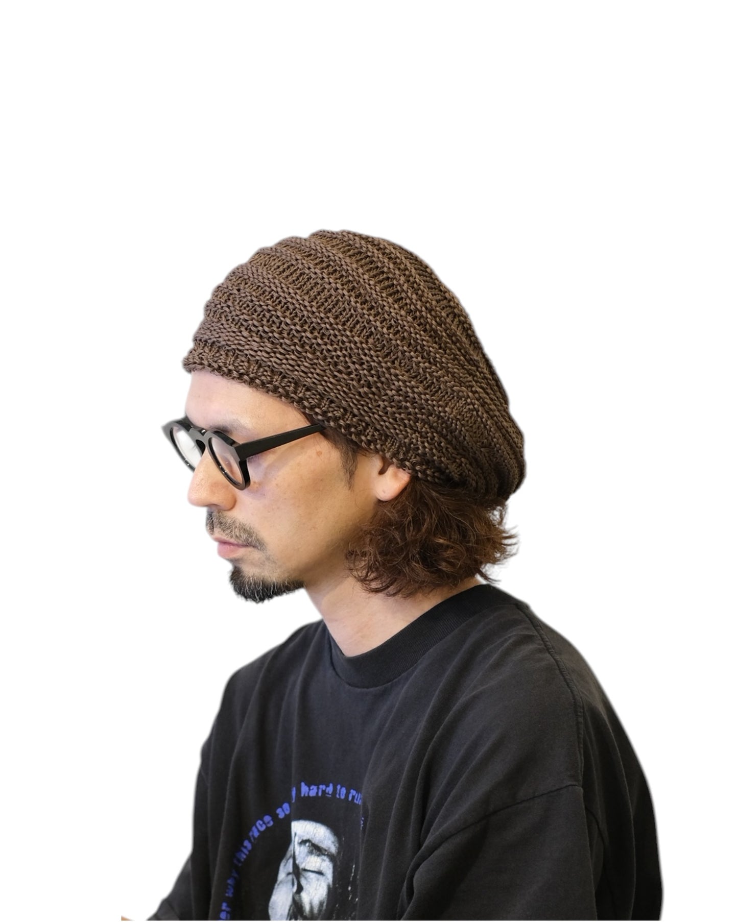 RACAL "Mix Japanese Paper Knit Hat"