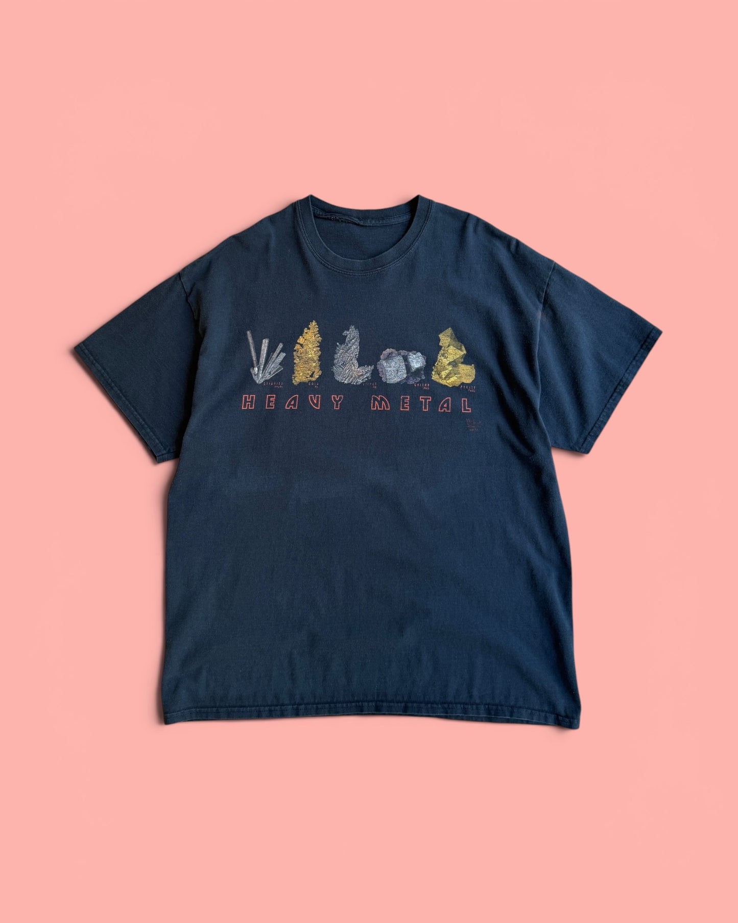 used&vintage "HEAVY METAL Tee”