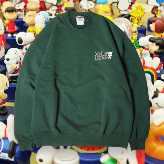 used&vintage "Ceder Point SNOOPY Sweat"