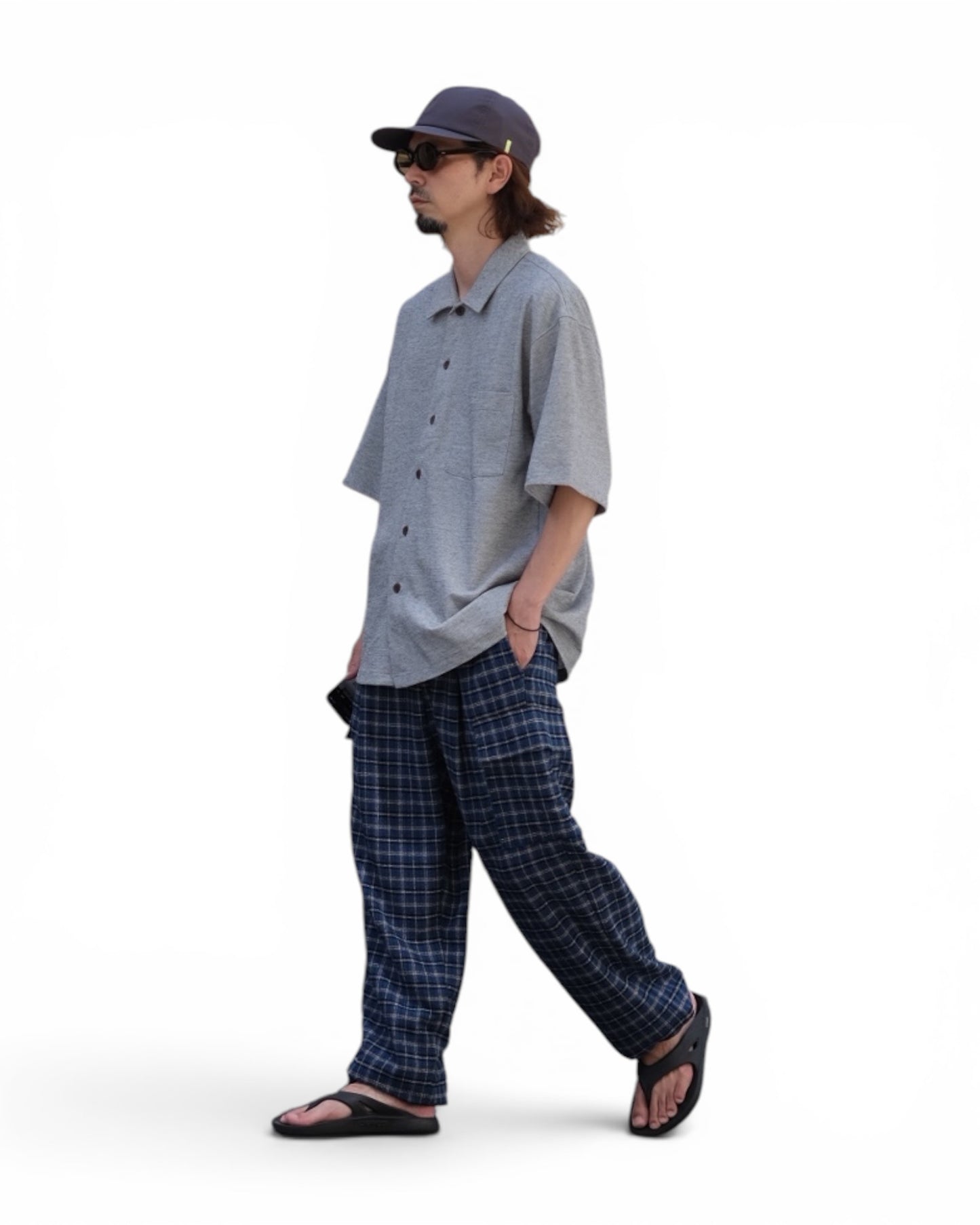 HEALTH "Summer Shirts #4" / ヘルス "カットソーシャツ"ホワイトモク