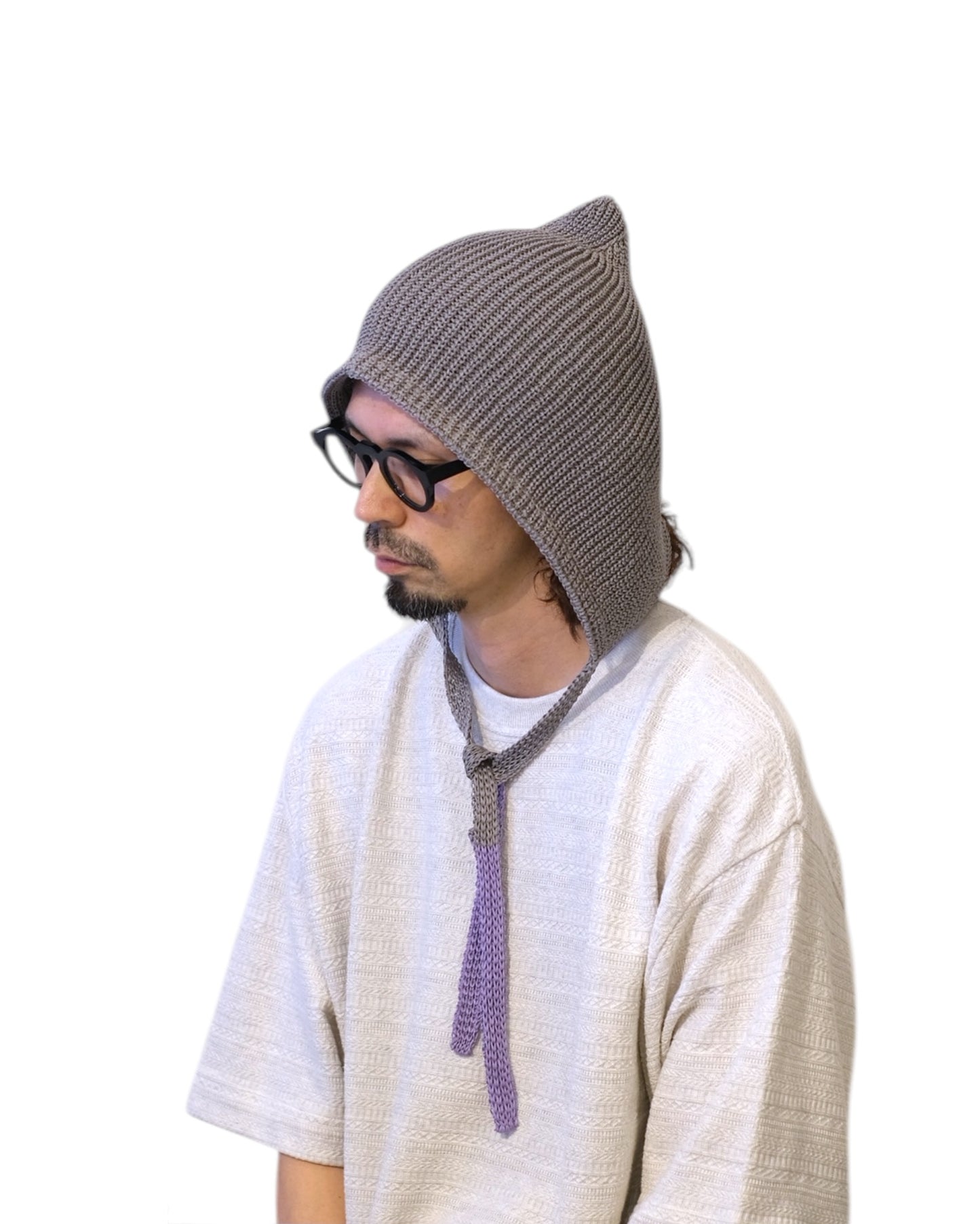 RACAL "Mix Japanese Paper Knit Hat"