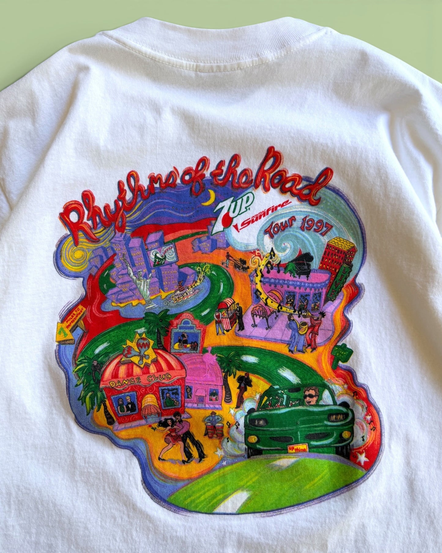 used&vintage "7up Promotion Tee”
