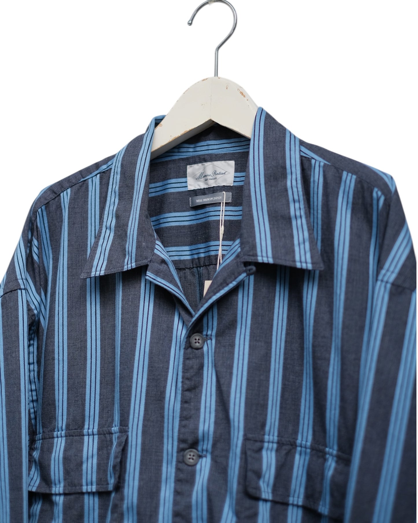 Marvine Pontiak Shirt Makers "Open Collar SH"/ マービンポンティアックシャツメーカーズ "オープンカラーシャツ"
