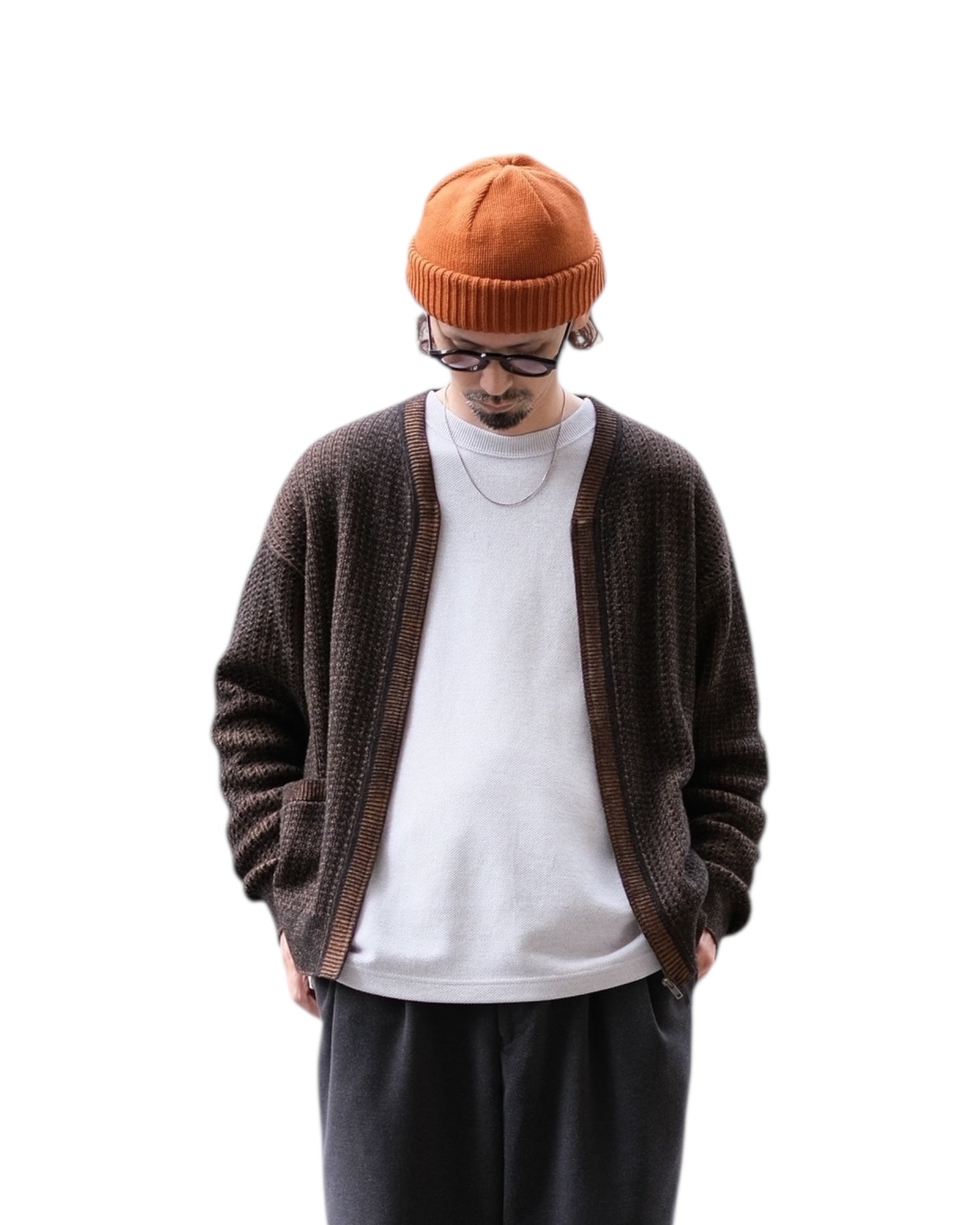 crepuscule "Cable Zip Cardigan" / クレプスキュール "ケーブルジップカーディガン"