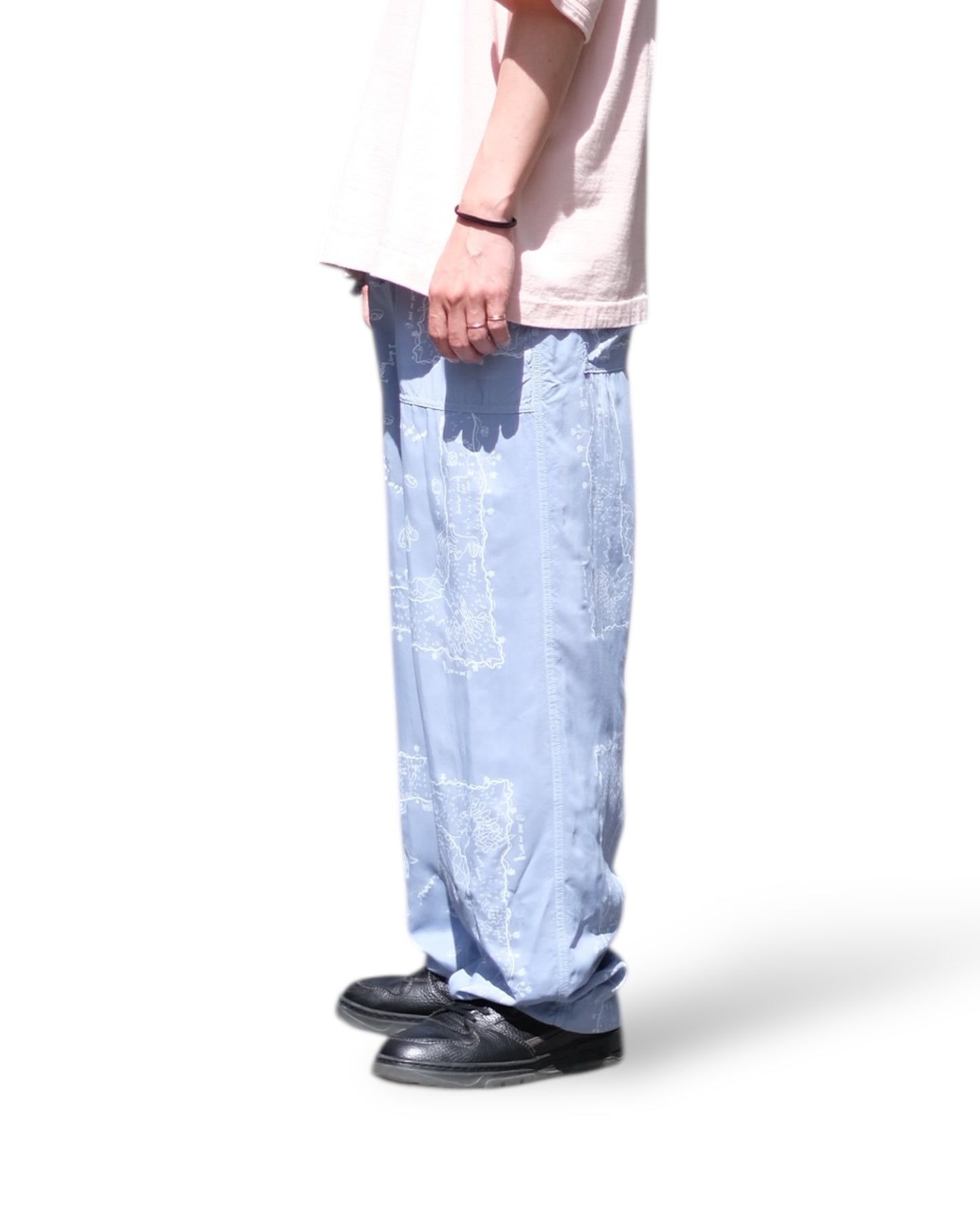 INNAT "RAKUGAKI BANDANA EASY PANTS" / インアット "ラクガキバンダナイージーパンツ"