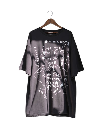 INNAT "RAKUGAKI S/S Tee" / インアット "ラクガキTシャツ"