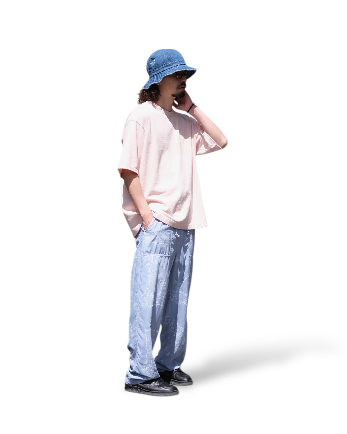 INNAT "RAKUGAKI BANDANA EASY PANTS" / インアット "ラクガキバンダナイージーパンツ"