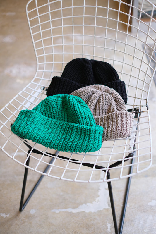 bocodeco "C/A Low Gauge Big Watch" / ボコデコ"コットン/アクリルローゲージビッグワッチ"