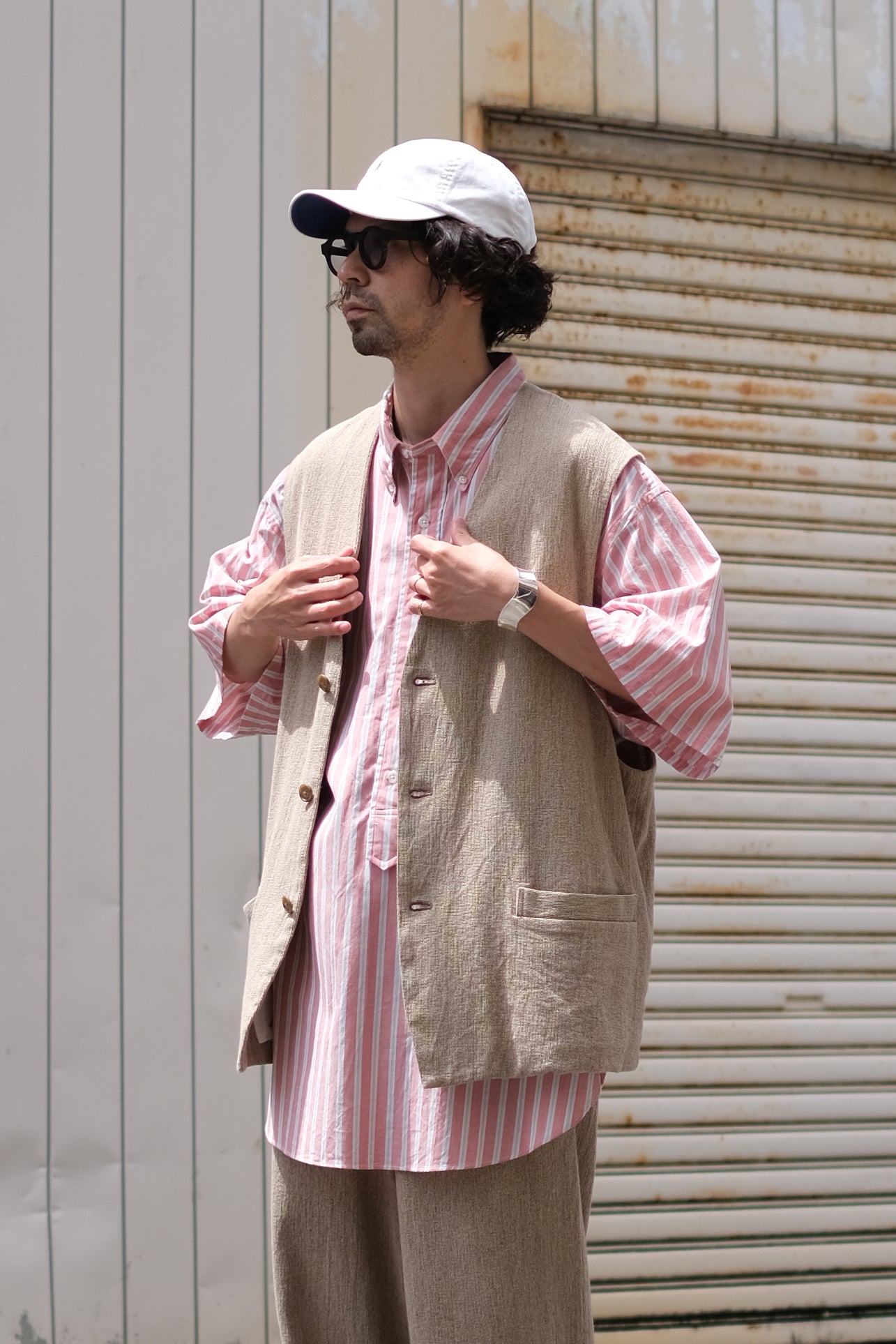 Marvine Pontiak Shirt Makers "VEST"/マービンポンティアックシャツメーカーズ"ベスト"