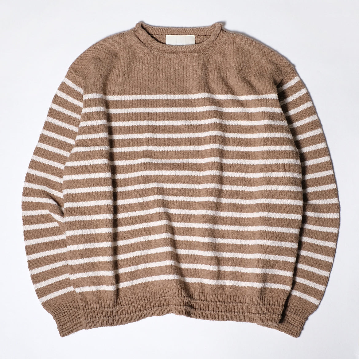 INNAT "PANEL BORDER SWEATER" / インアット "パネルボーダーセーター"