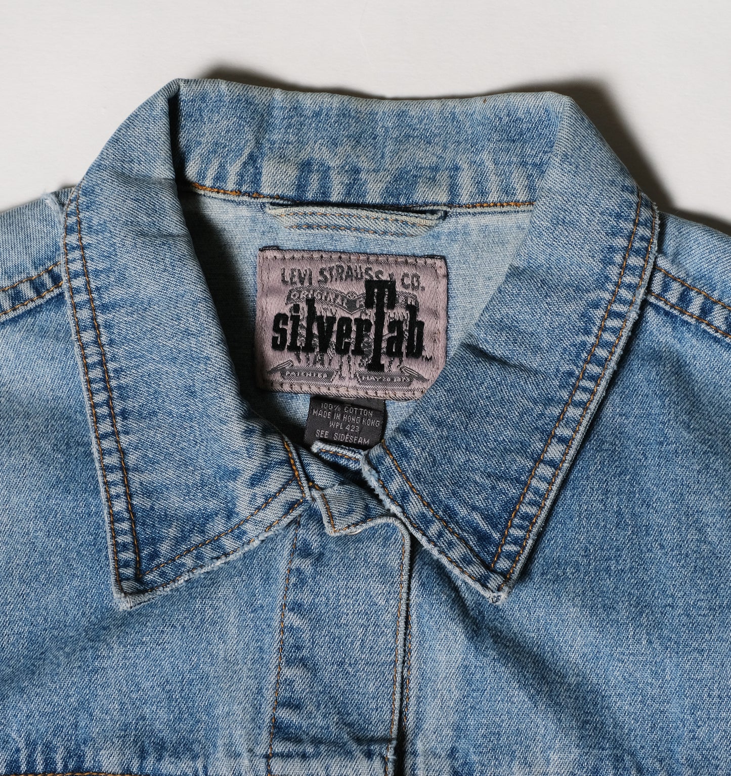 used&vintage "90s Levi's Silver tab Denim Jacket”