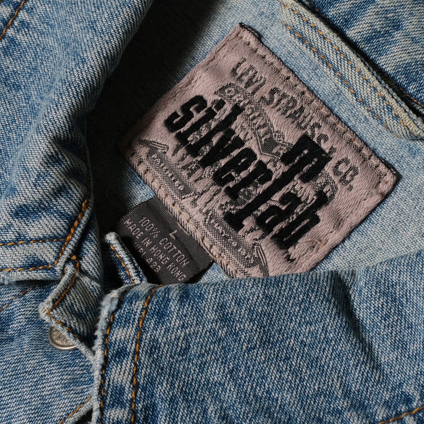 used&vintage "90s Levi's Silver tab Denim Jacket”