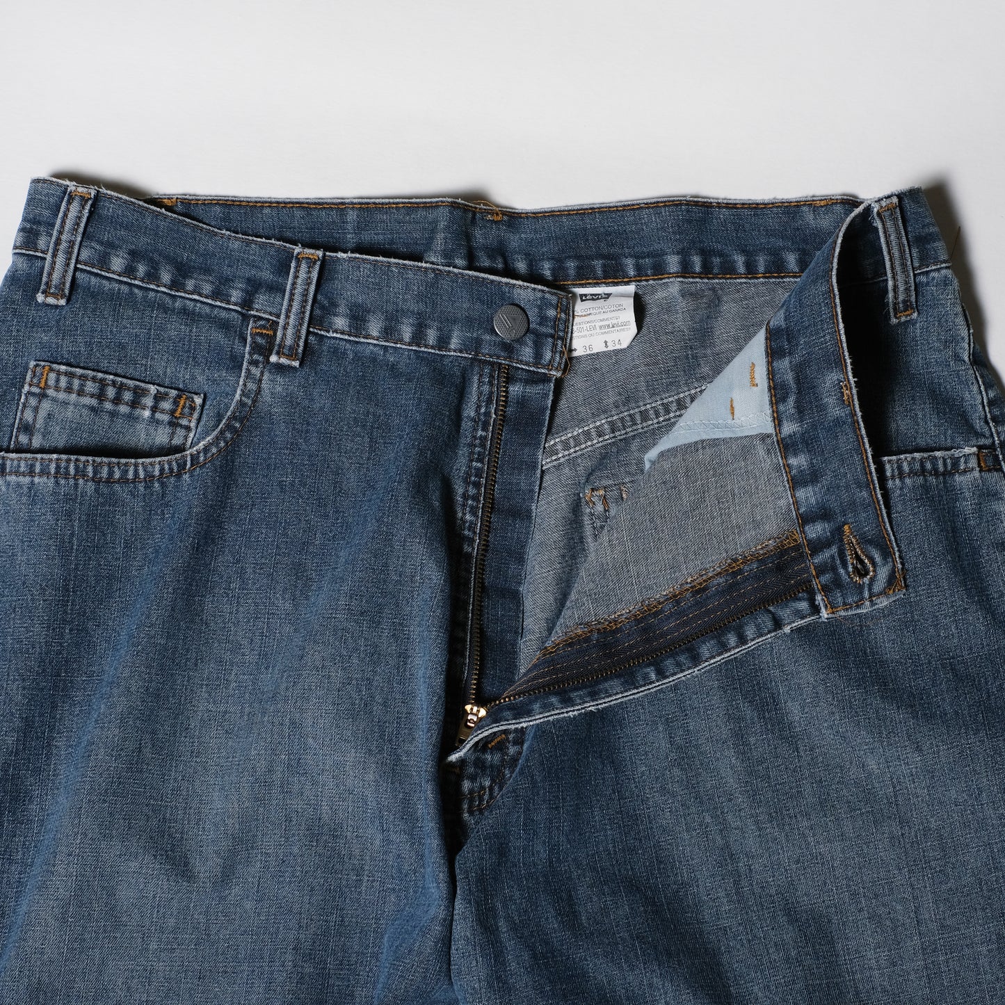 used&vintage "90s Levi's Silver tab Denim Pants”