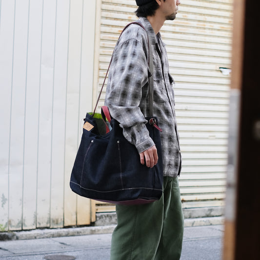 gourmet jeans "DENIM TOTE M" / グルメジーンズ "デニムトートM"