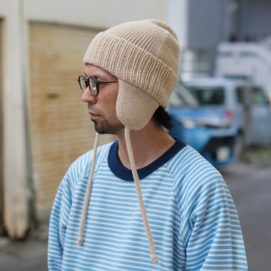 RACAL "Ear Knit Watch" / ラカル"耳当て付きニットキャップ"