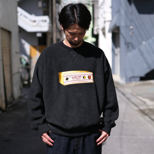 O- "FREE SWEATSHIRT（embroidery）" / オー "フリースウェットシャツ（刺繍）" O.C.R.L