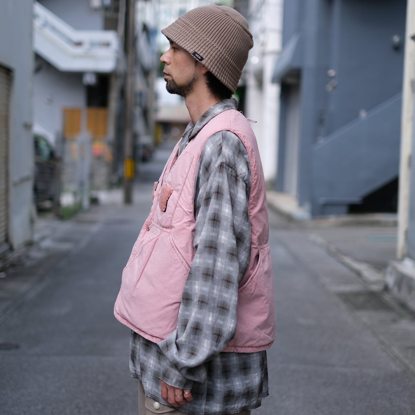 INNAT " HAND-DYED FISHING DOWN VEST" / インアット "手染めフィッシングダウンベスト"