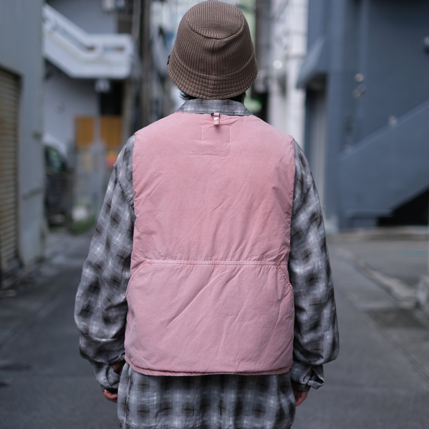 INNAT " HAND-DYED FISHING DOWN VEST" / インアット "手染めフィッシングダウンベスト"