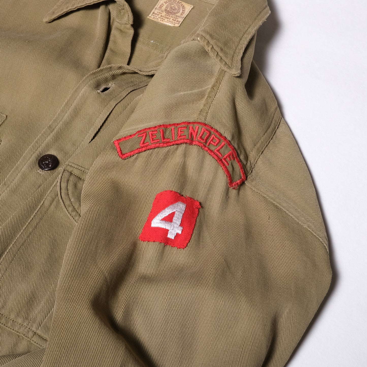 used&vintage "40-50s BSA boy scout shirts"