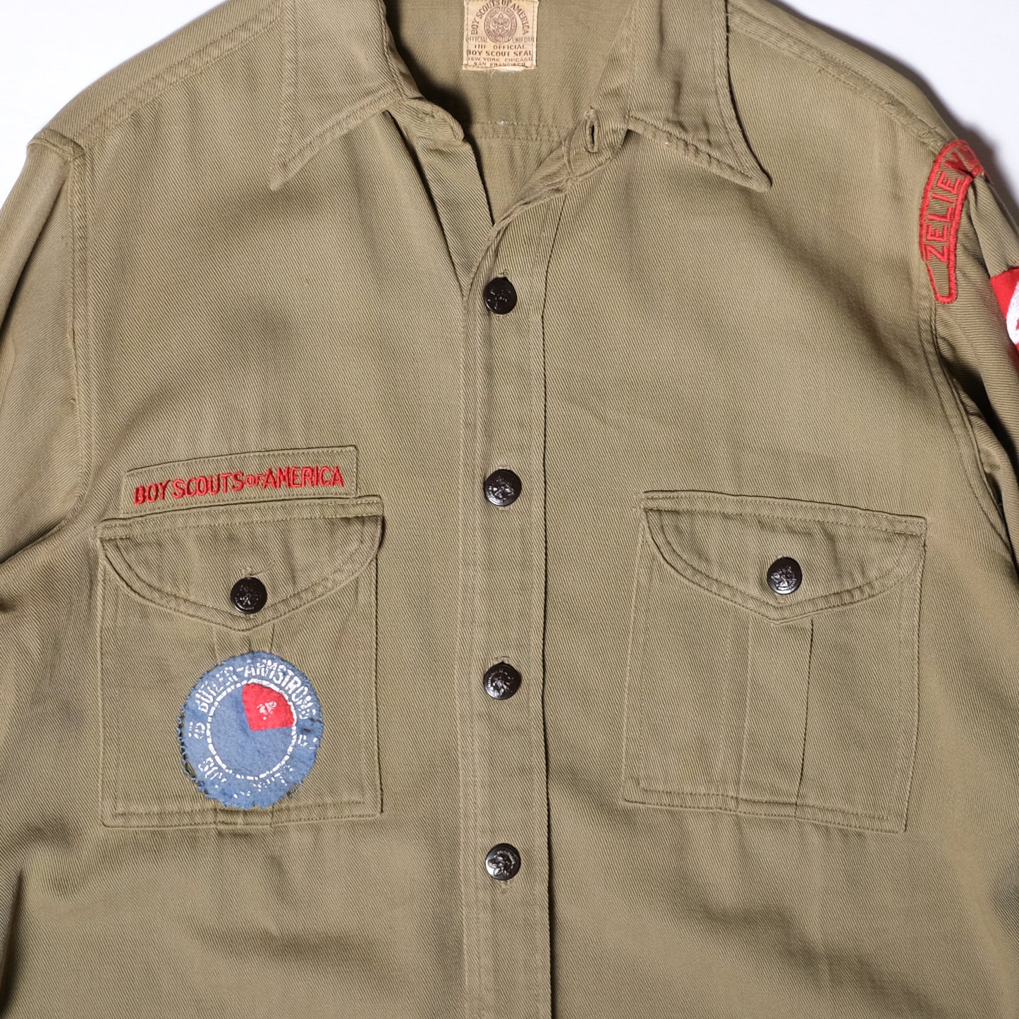 used&vintage "40-50s BSA boy scout shirts"