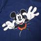 used&vintage "90s Disney Micky Mouse Both Print Tee”