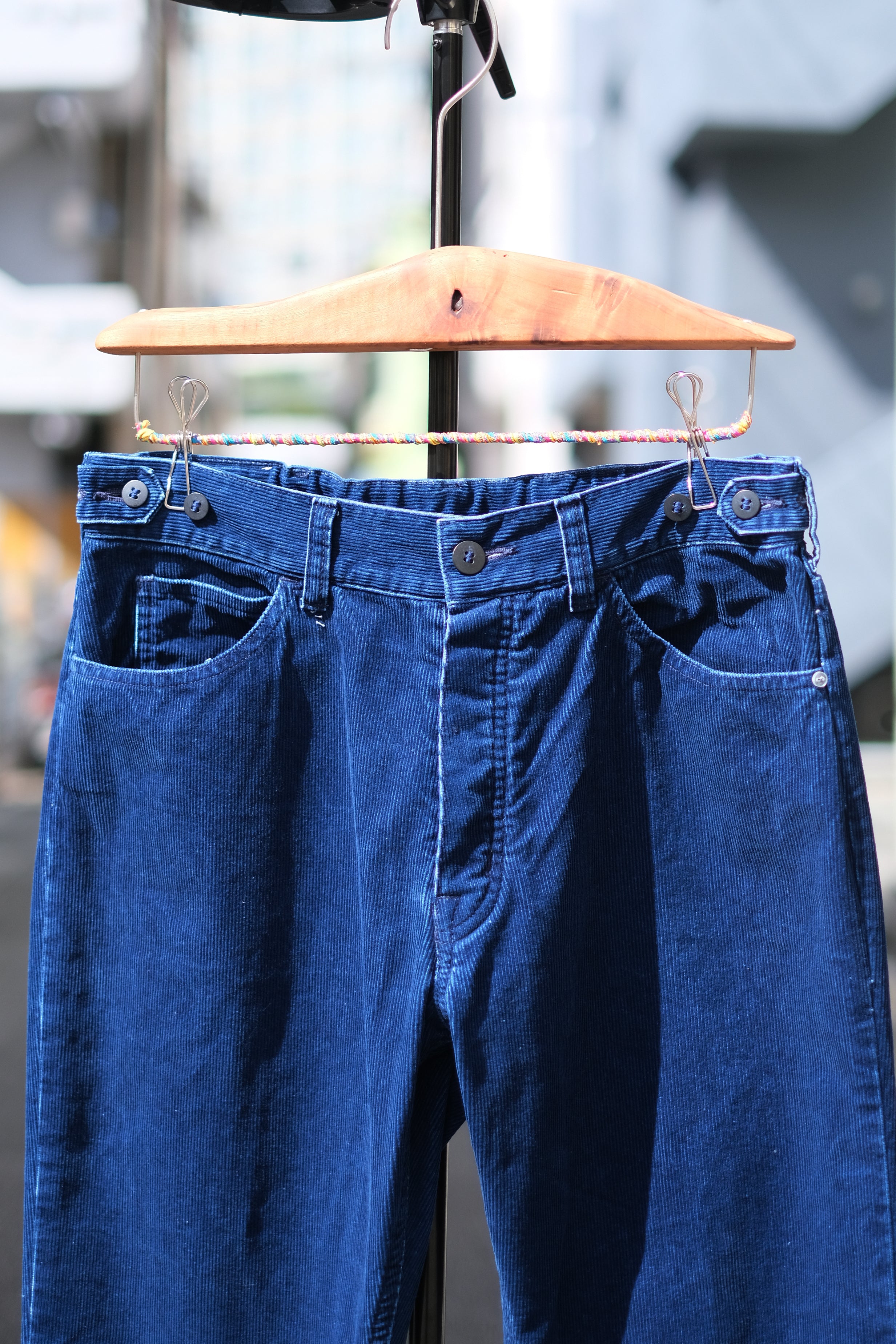 【中古】INNAT インアット 25AW INDIGO BOOTCUT 5P PT インディゴ コーデュロイ ブーツカット パンツ 2●■251205 インアット 