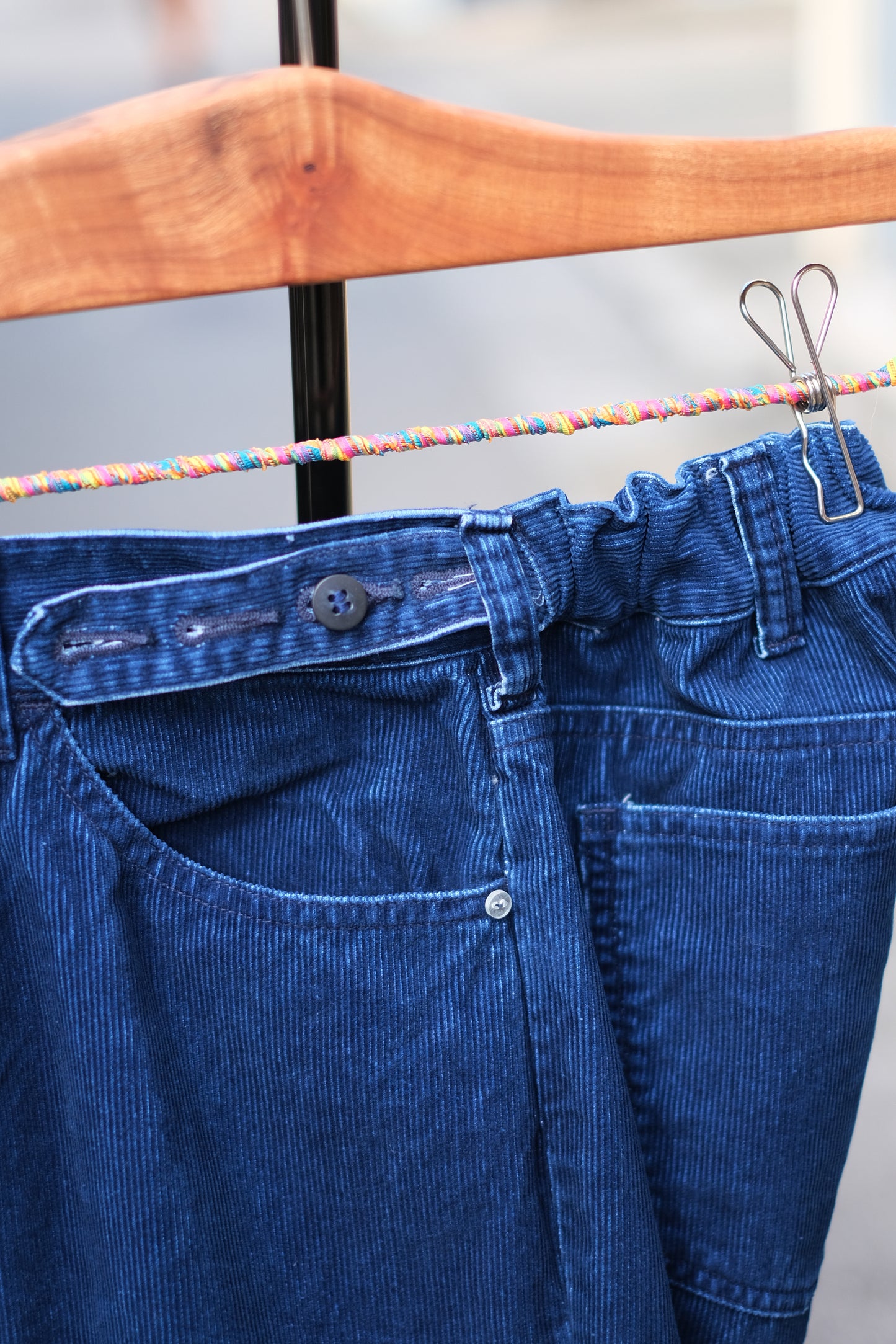 INNAT "INDIGO BOOTCUT ５P PANTS" / インアット "インディゴブーツカット5ポケットパンツ"