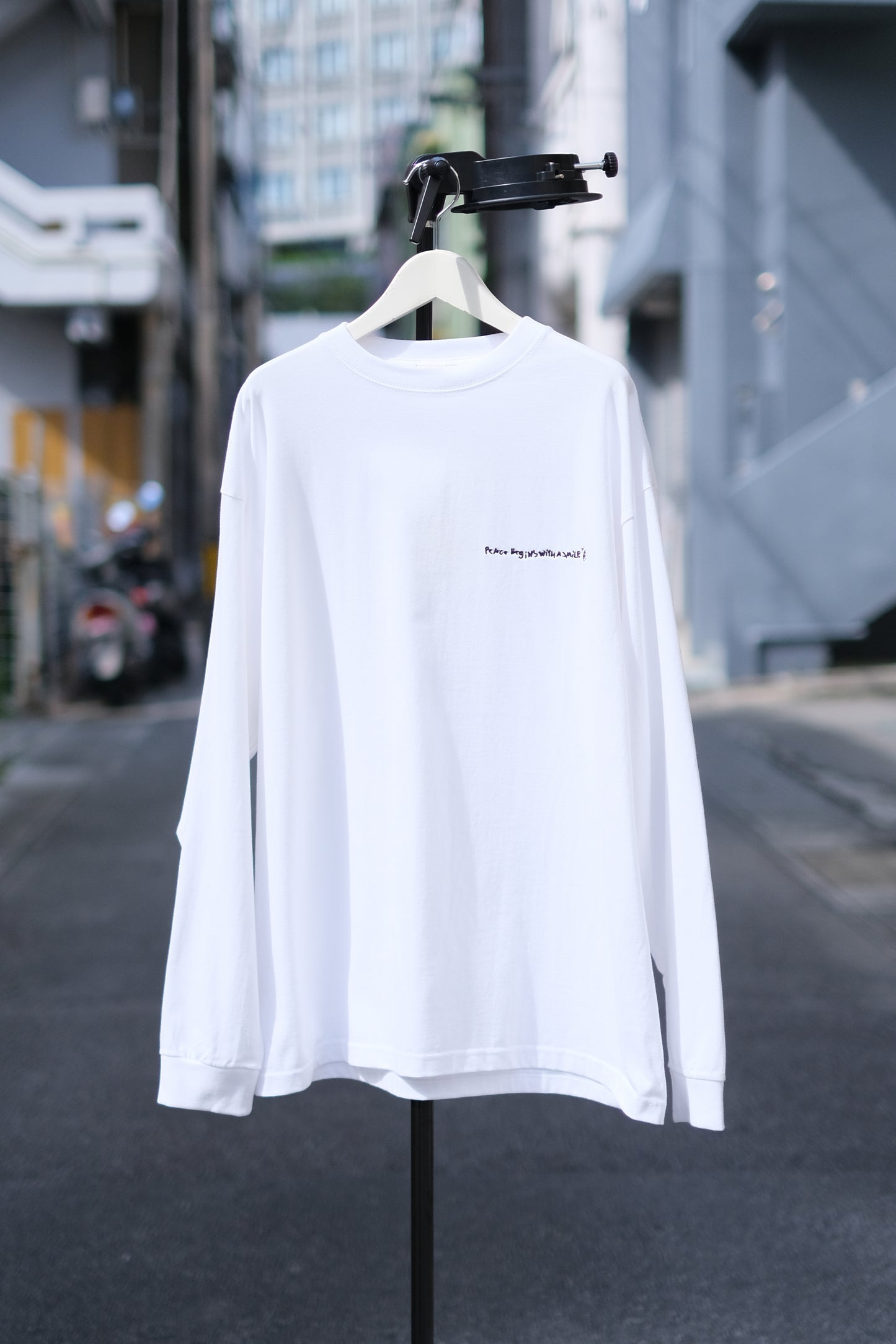 INNAT "TREE&HOUSE LS TEE" / インアット "プリント長袖Tシャツ"