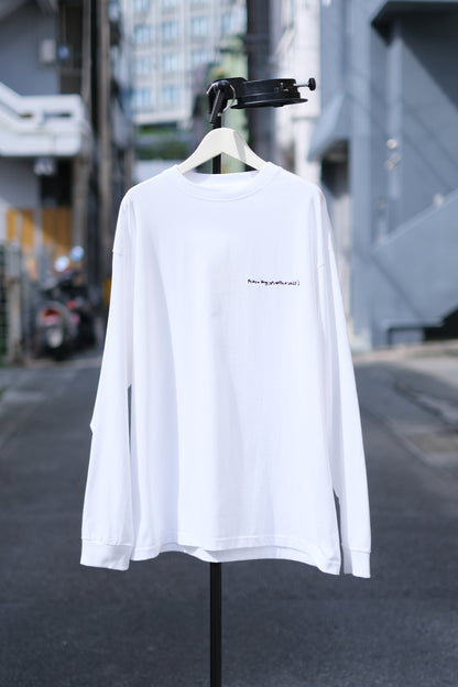 INNAT "TREE&HOUSE LS TEE" / インアット "プリント長袖Tシャツ"