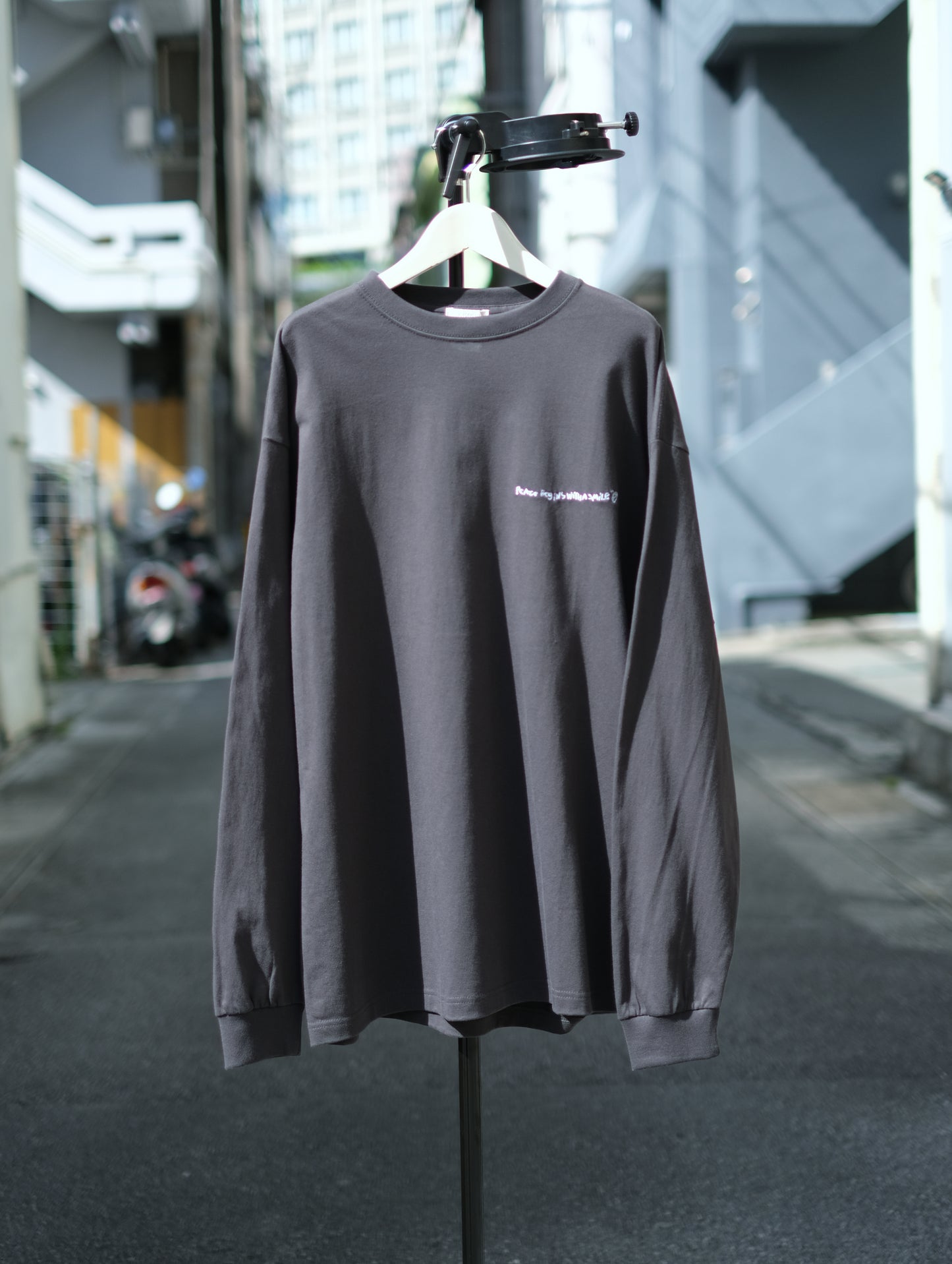 INNAT "TREE&HOUSE LS TEE" / インアット "プリント長袖Tシャツ"