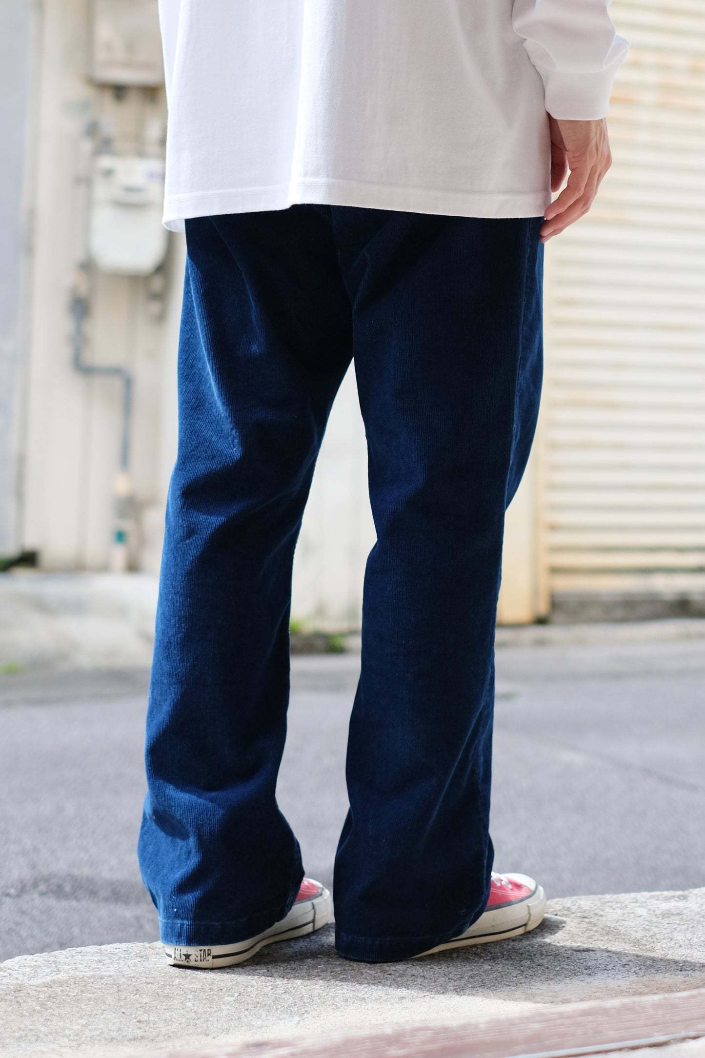 INNAT "INDIGO BOOTCUT ５P PANTS" / インアット "インディゴブーツカット5ポケットパンツ"
