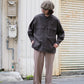 SANDINISTA "Band Collar Oversized Check Shirt" / サンディニスタ "バンドカラーオーバーサイズチェックシャツ"