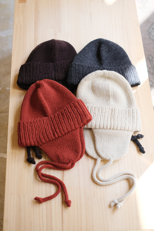 RACAL "Ear Knit Watch" / ラカル"耳当て付きニットキャップ"