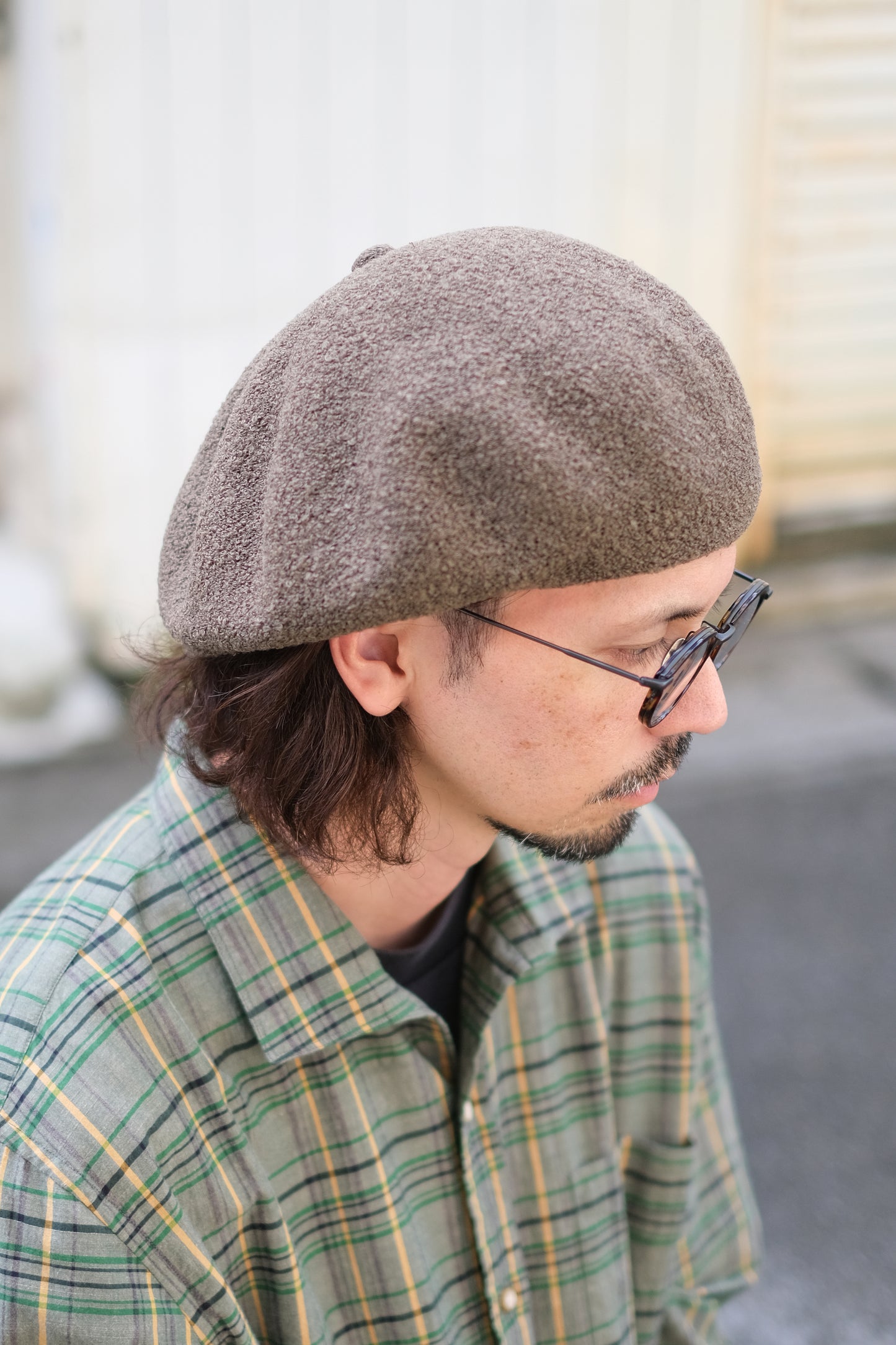 RACAL "Carling Yarn Casquette" / ラカル"カーリングヤーンキャスケット"