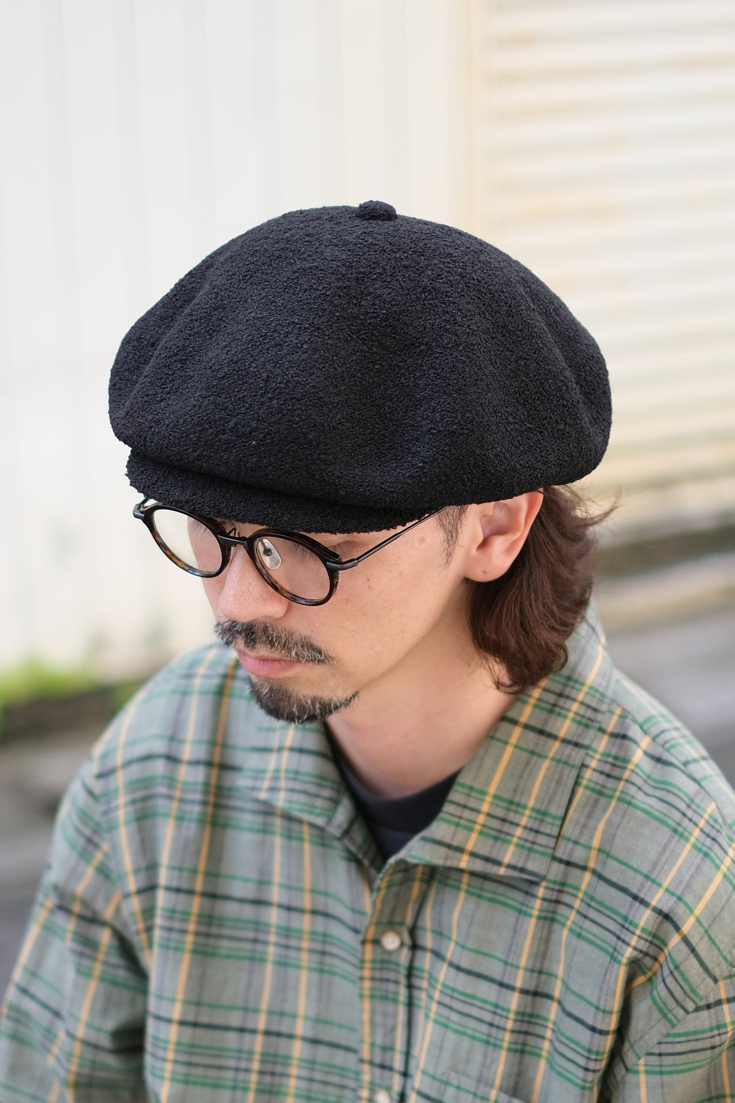 RACAL "Carling Yarn Casquette" / ラカル"カーリングヤーンキャスケット"