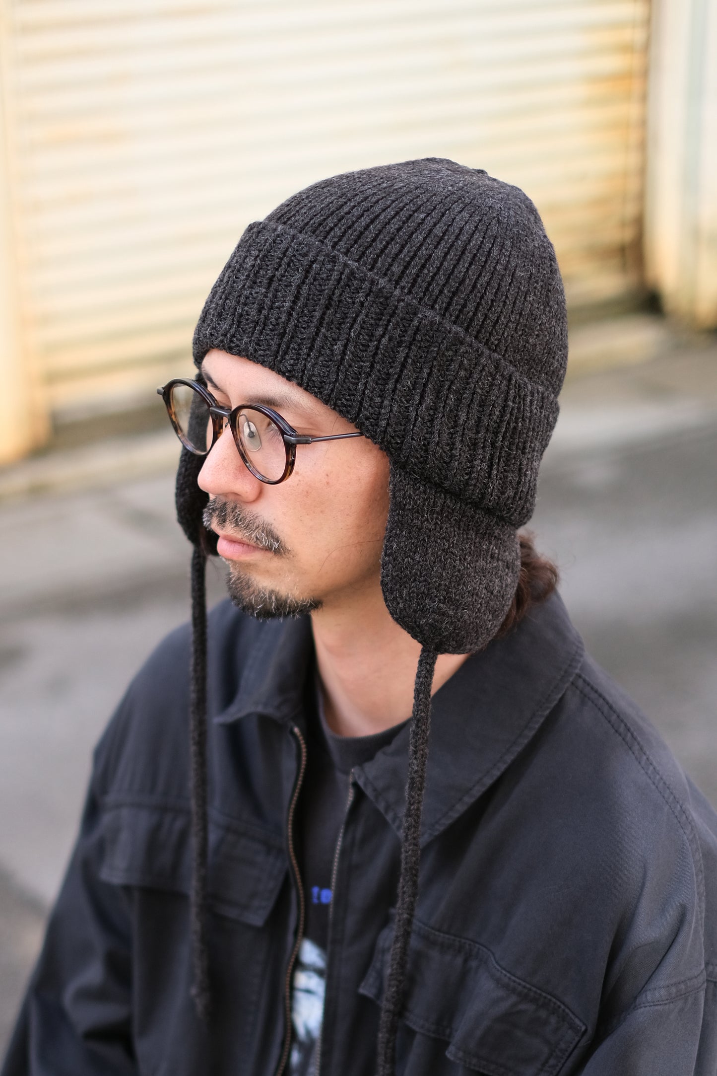 RACAL "Ear Knit Watch" / ラカル"耳当て付きニットキャップ"