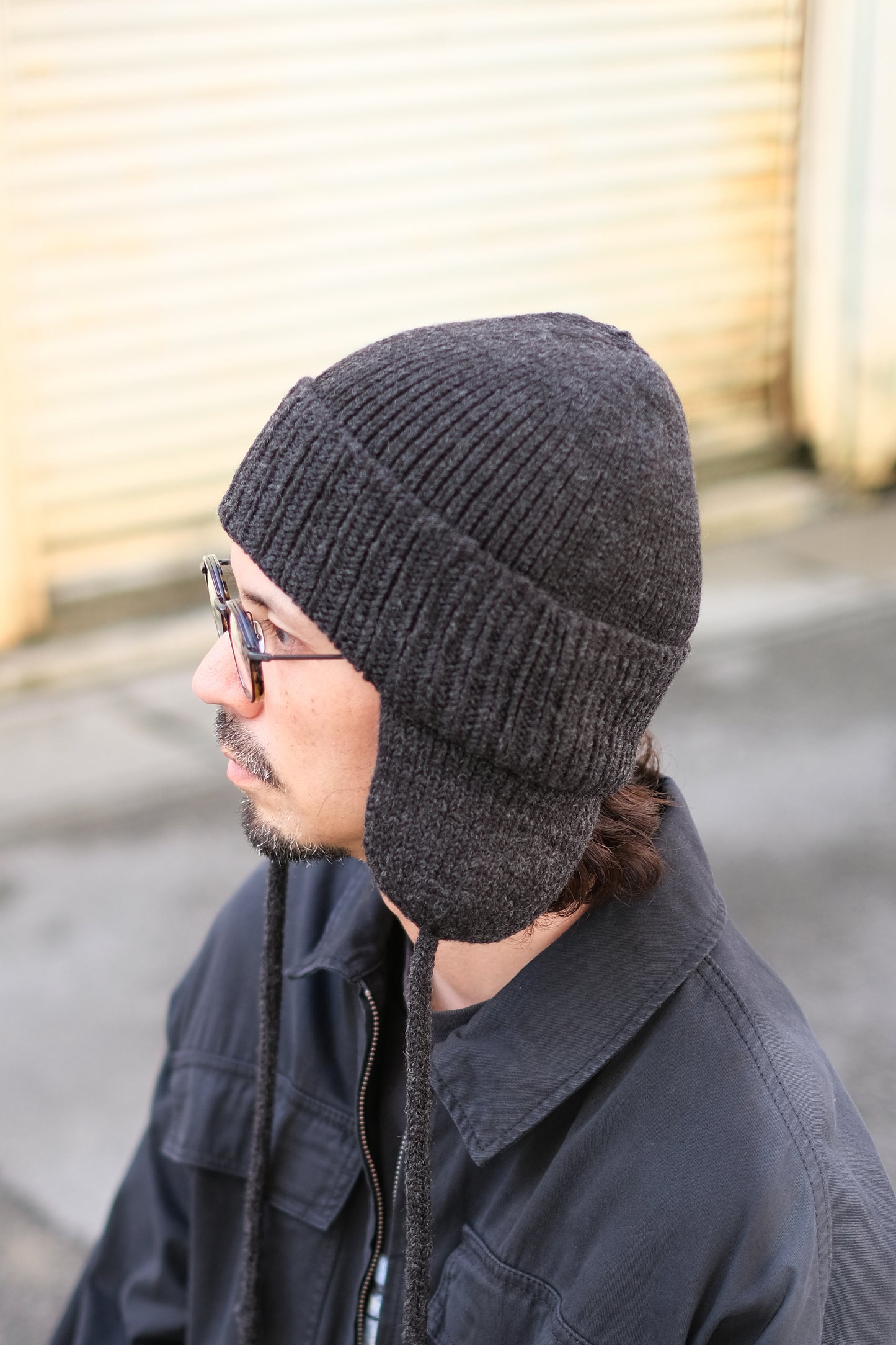 RACAL "Ear Knit Watch" / ラカル"耳当て付きニットキャップ"