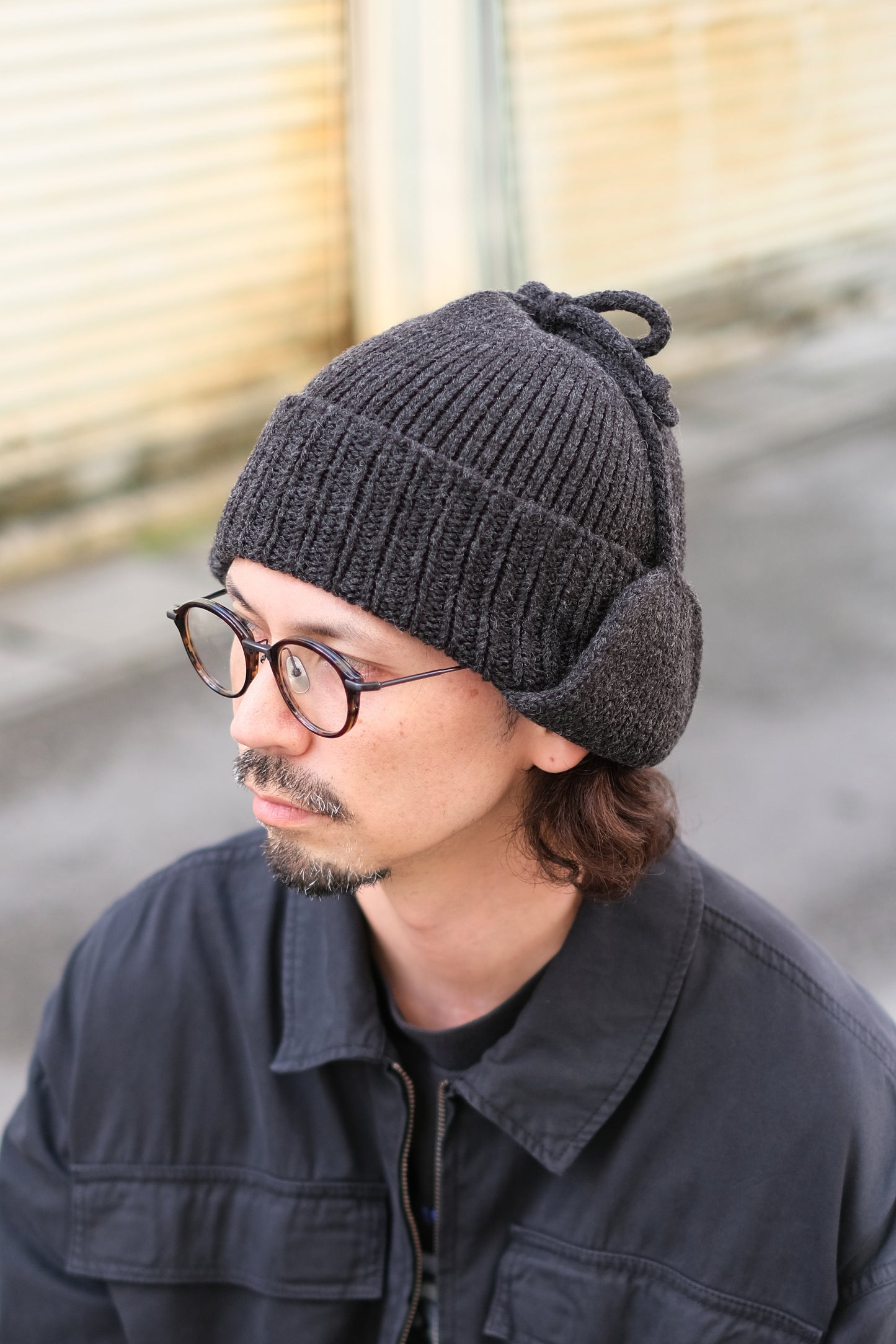 RACAL "Ear Knit Watch" / ラカル"耳当て付きニットキャップ"