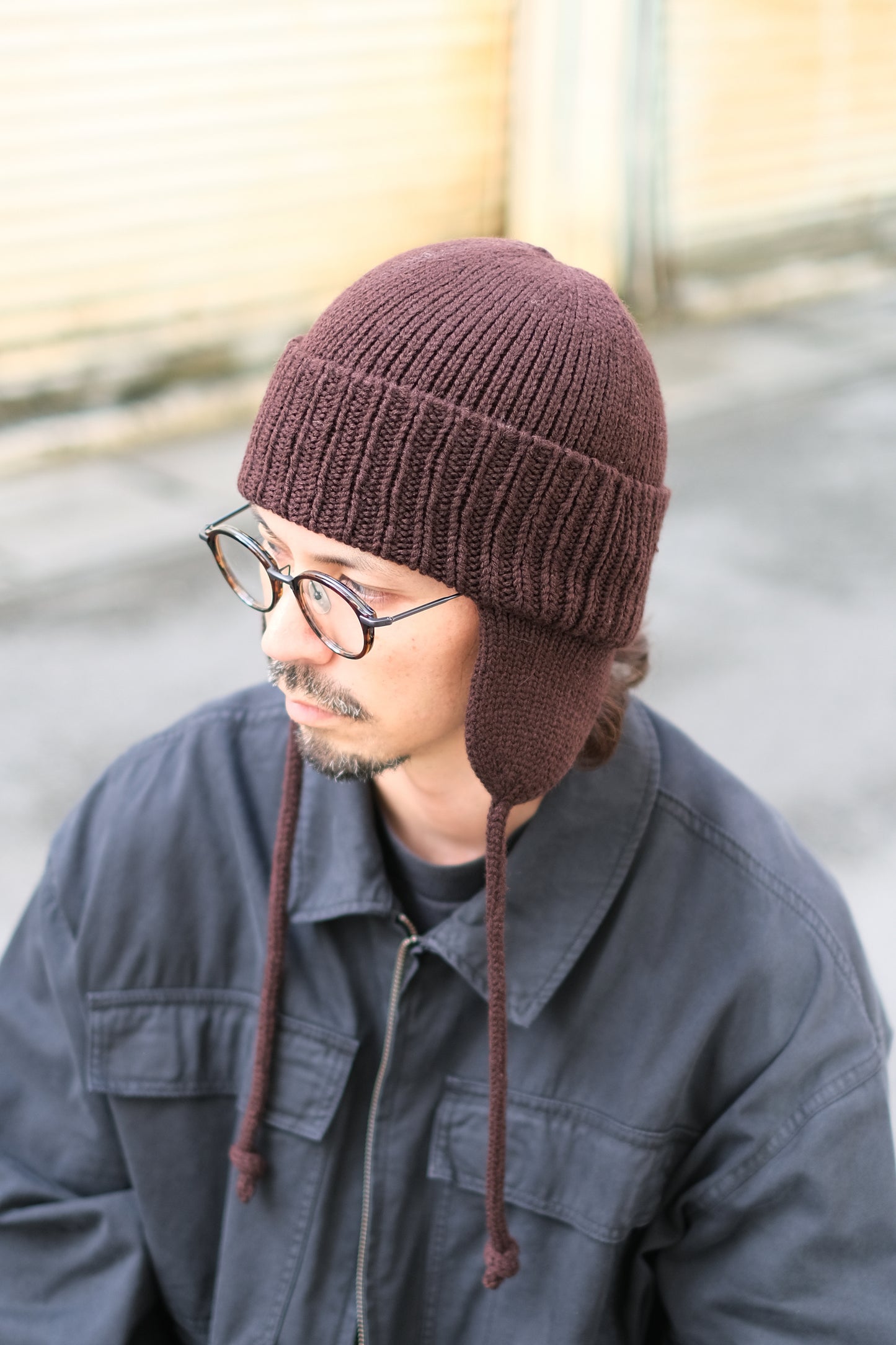 RACAL "Ear Knit Watch" / ラカル"耳当て付きニットキャップ"