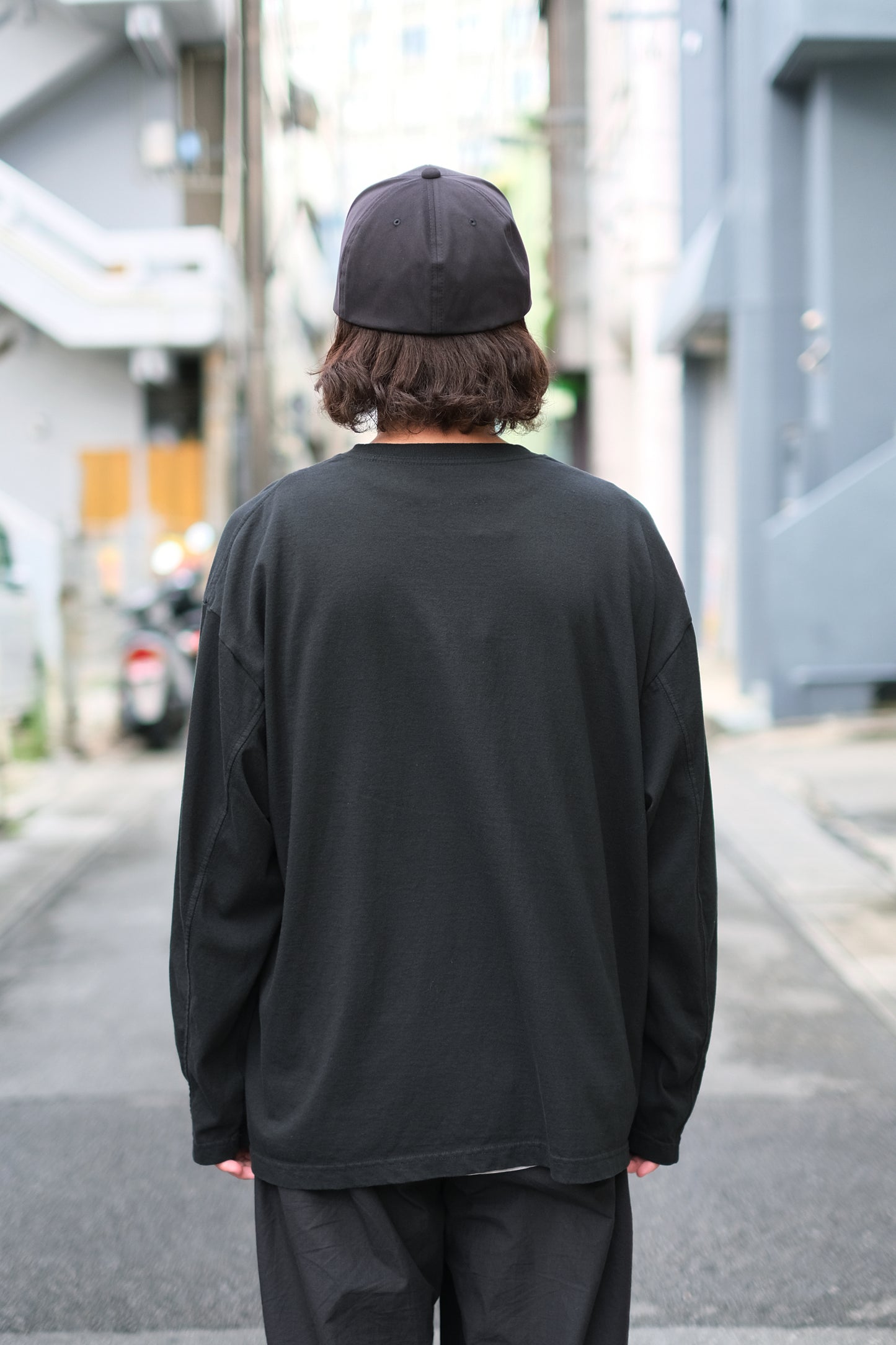 SANDINISTA "American Cotton Switching L-S Tee" / サンディニスタ "アメリカコットン切り替え長袖Tシャツ"