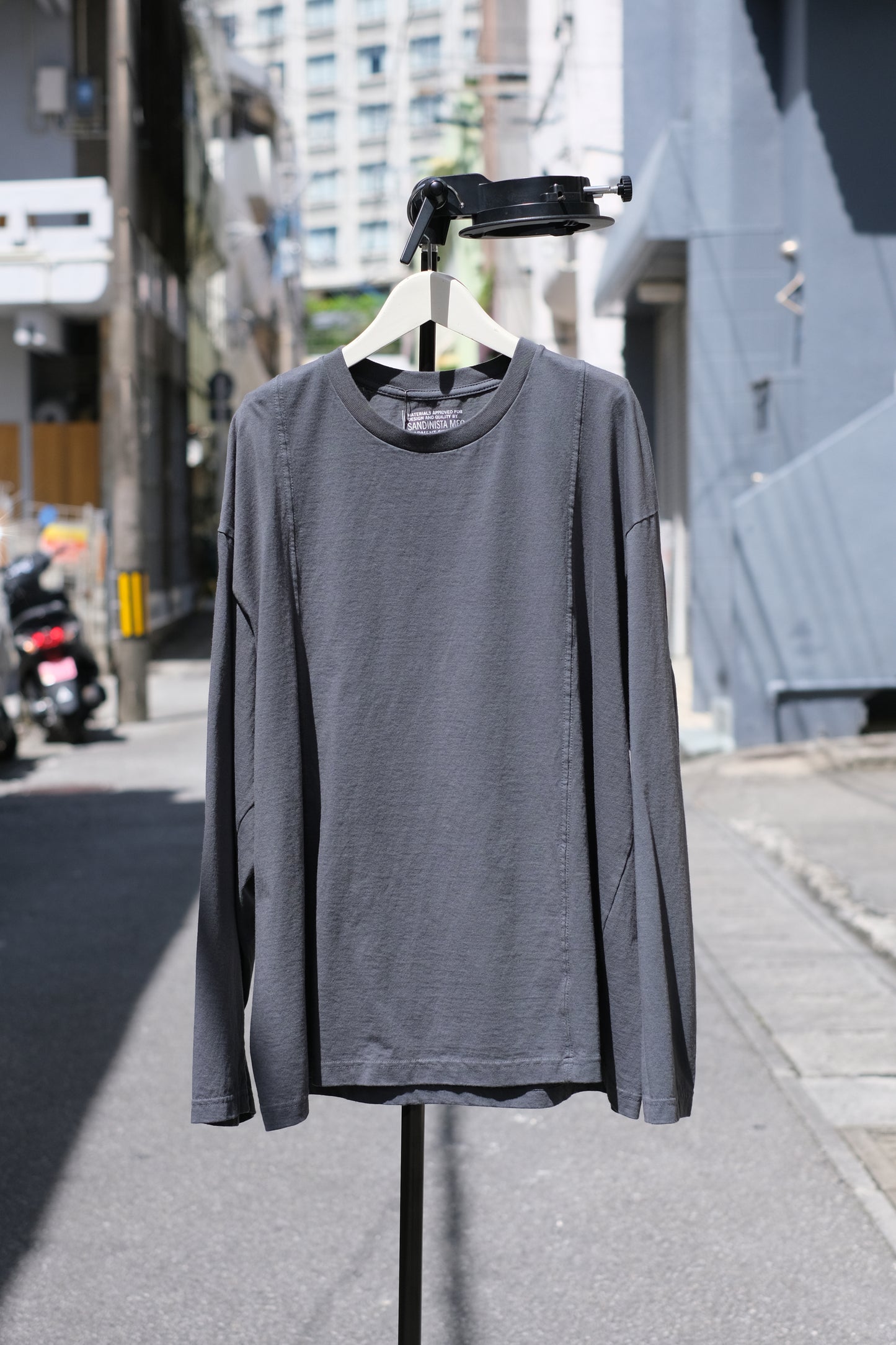 SANDINISTA "American Cotton Switching L-S Tee" / サンディニスタ "アメリカコットン切り替え長袖Tシャツ"