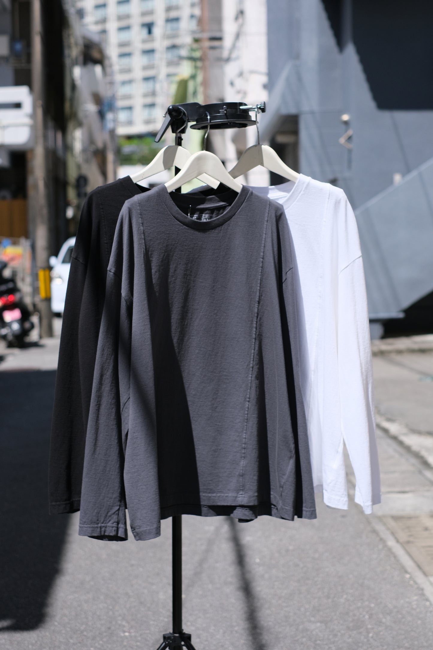 SANDINISTA "American Cotton Switching L-S Tee" / サンディニスタ "アメリカコットン切り替え長袖Tシャツ"