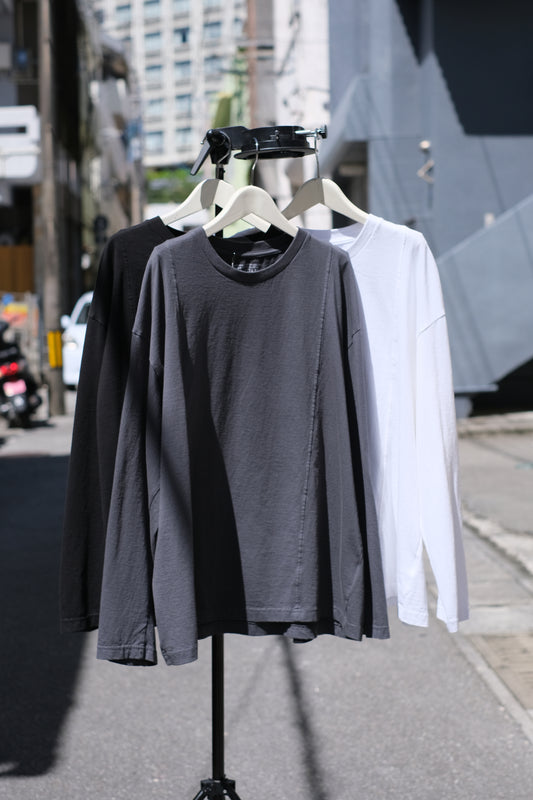 SANDINISTA "American Cotton Switching L-S Tee" / サンディニスタ "アメリカコットン切り替え長袖Tシャツ"